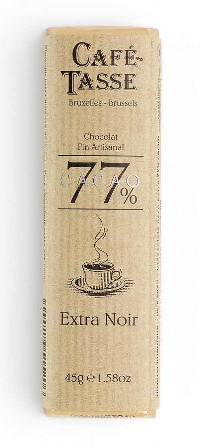 Barre de chocolat Noir 77% de Cacao