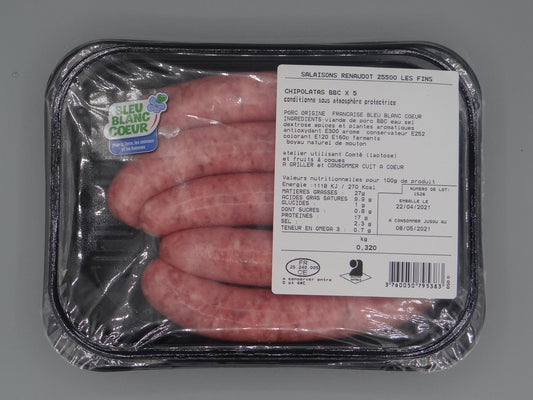 Chipolatas x5