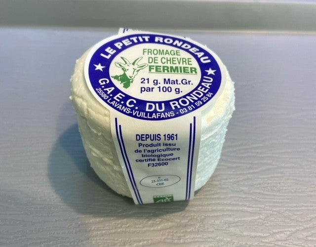 Fromage de chèvre frais Bio du Rondeau