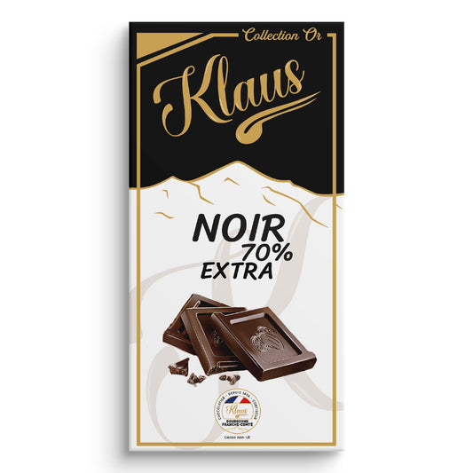 Tablette chocolat noir 70%