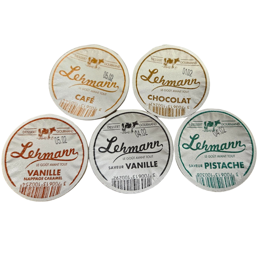 Crème dessert Lehmann ( 5 Goûts )