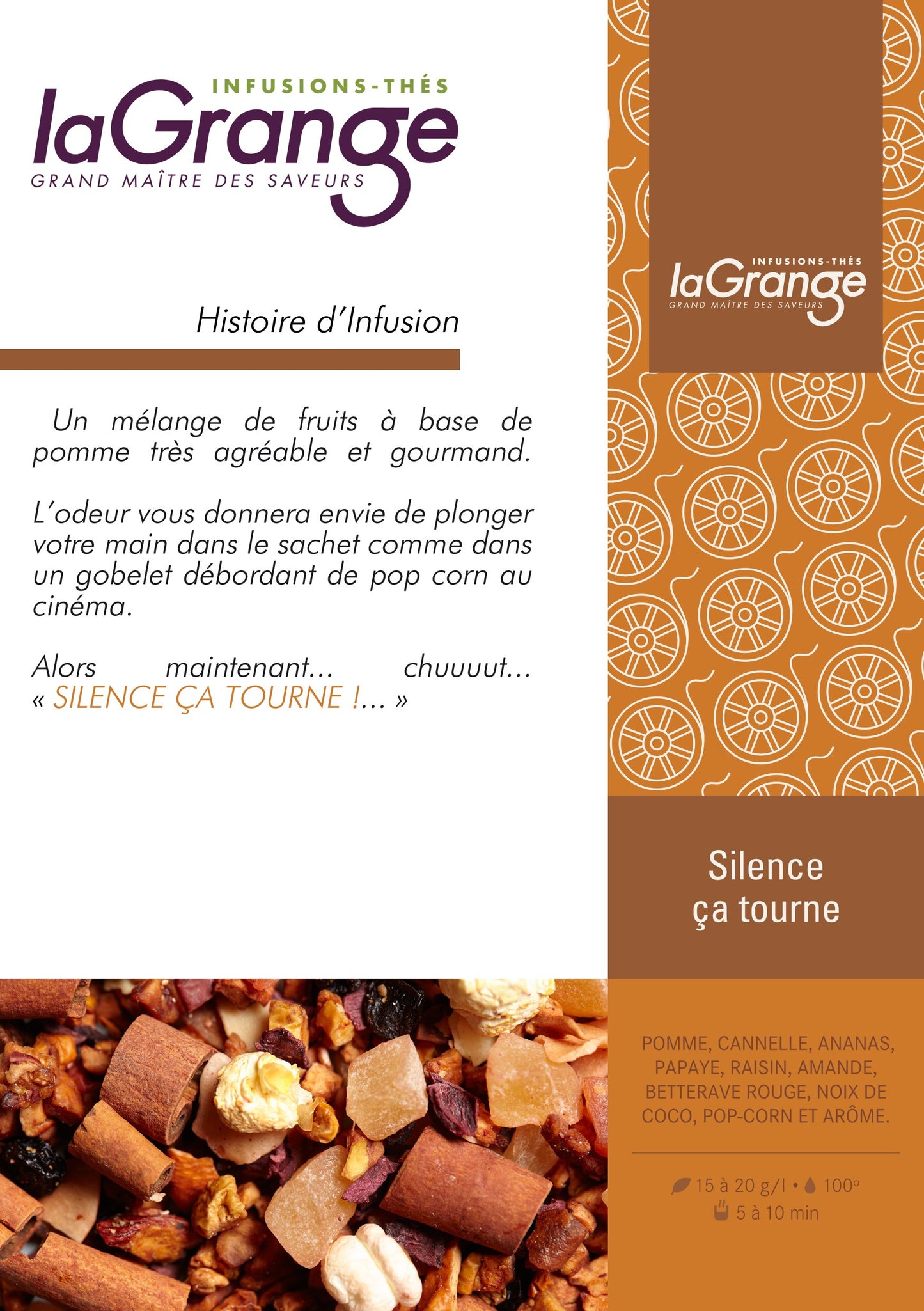 Infusion - Silence ca tourne