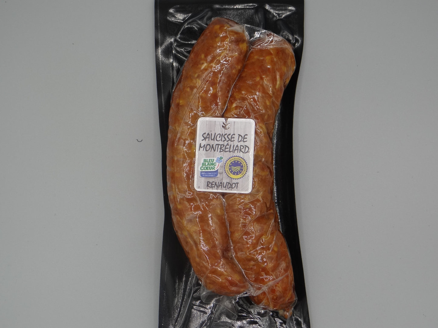Lot de 2 Saucisses de Montbéliard IGP