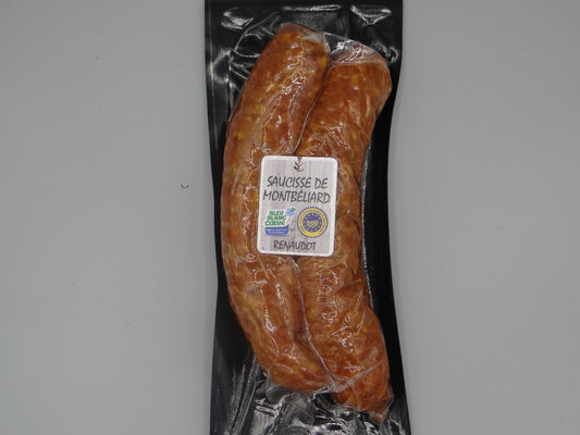 Lot de 2 Saucisses de Montbéliard IGP