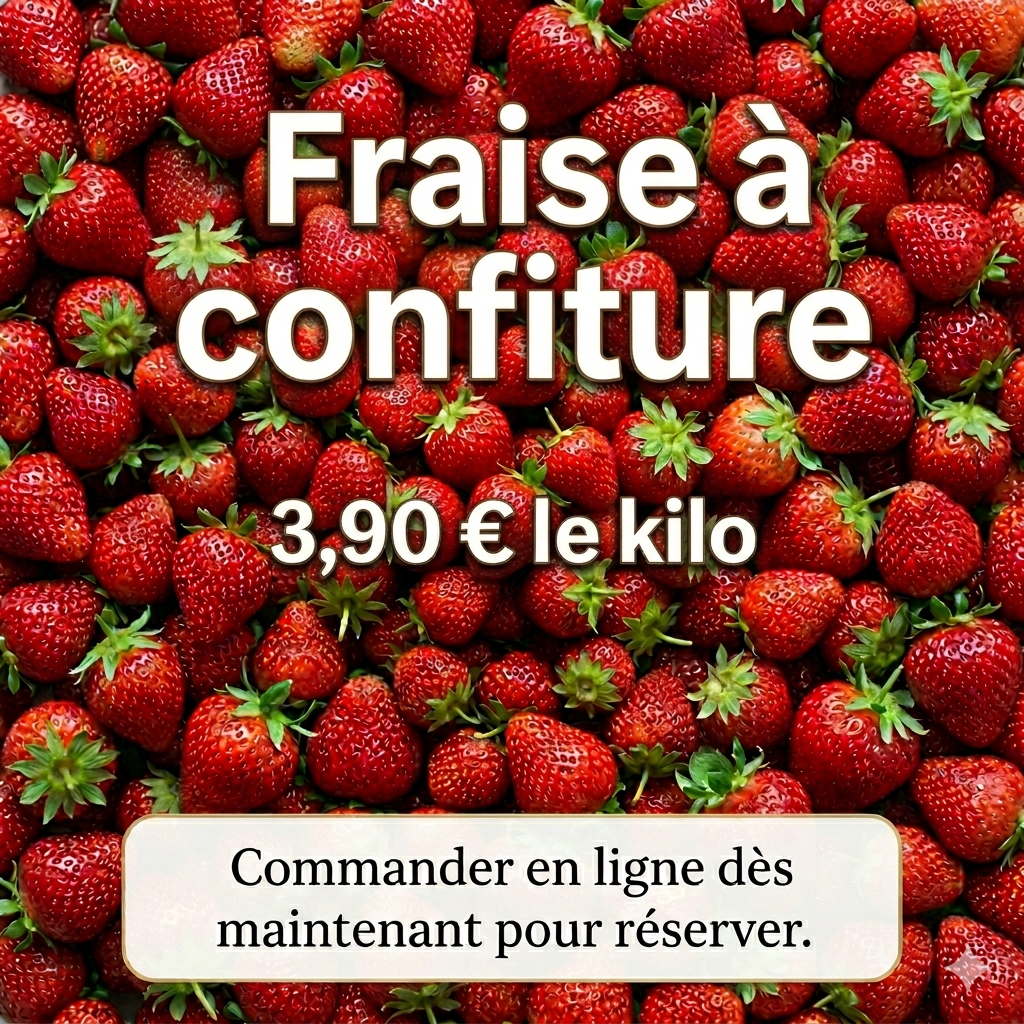 Fraise confiture 1 kg