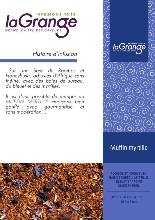 Rooibos - Muffin Myrtille