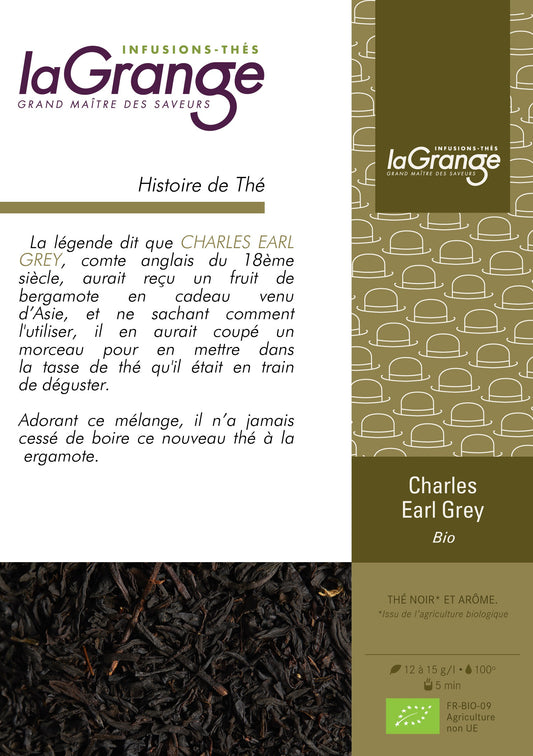 Thé noir - Charles Earl Grey Bio