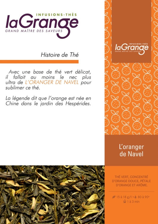 Thé vert - L'oranger de Navel