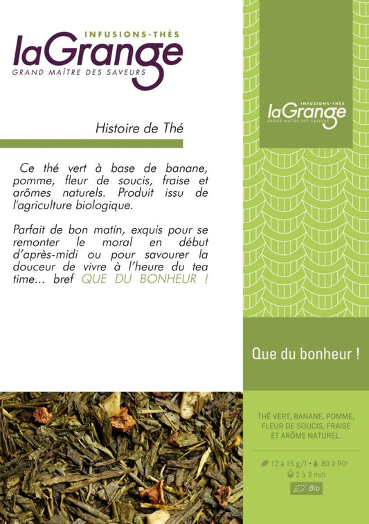 Thé vert - Que du bonheur !